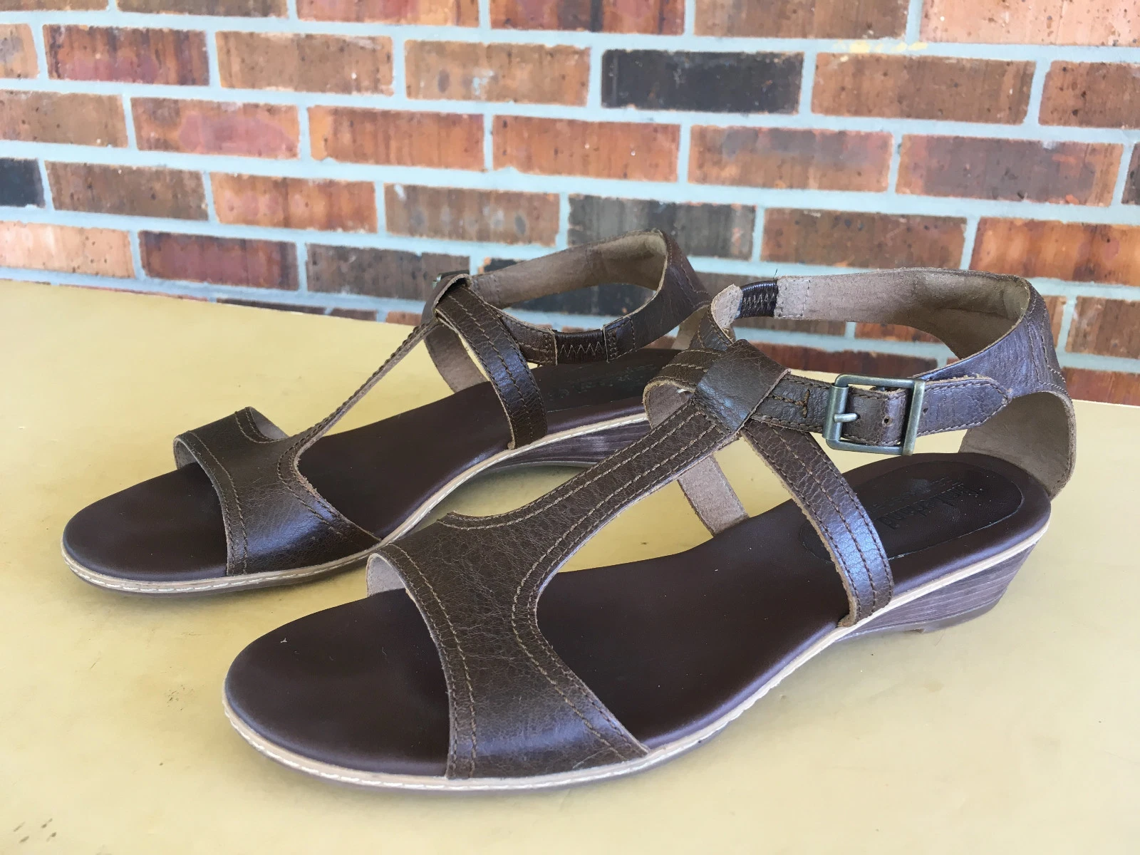 Timberland Earthkeepers Belgrado SANDALI CON CINTURINO A T IN PELLE MARRONE ~ 9 5 M G34 (4