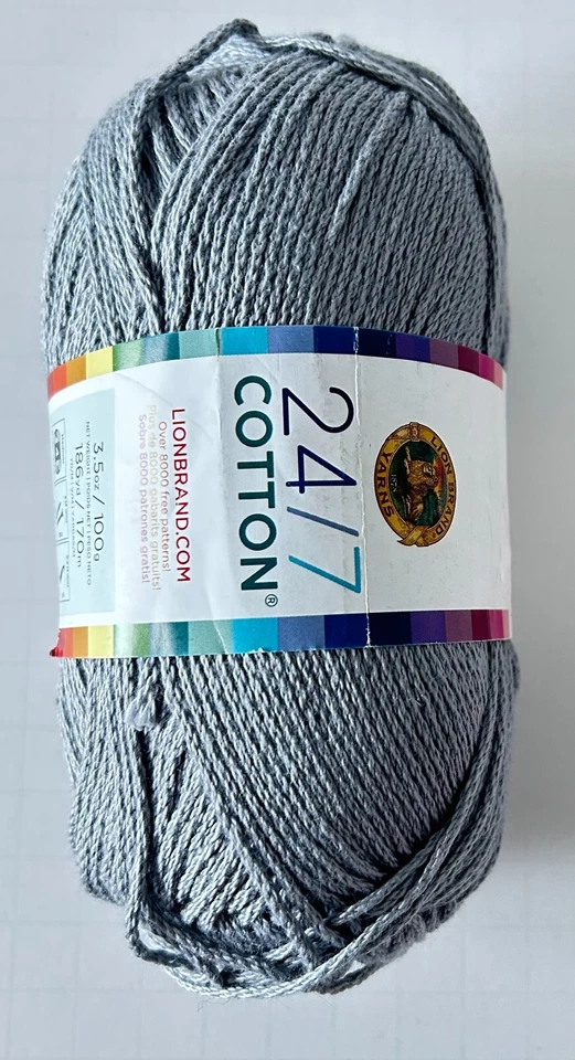 Hilo de algodón marca Lion 24/7, elige color y cantidad Foto 3 de 4