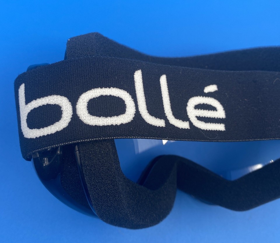 Bolle Mojo Snow Ski Snowboard Goggles 20570 Shiny Black Clear "Glass