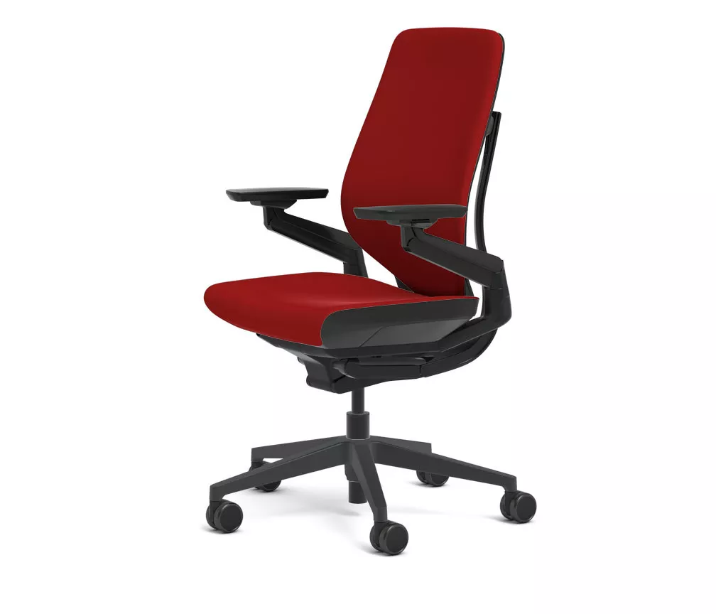 Steelcase Gesture Chair Adjustable Cogent Connect Shell Black