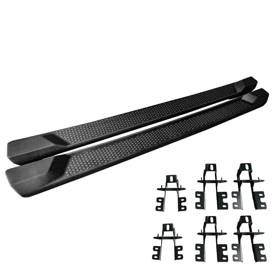 estriberas de 6" para Jeep Wrangler JK 2007-2018 4 puertas peldaños laterales barras Nerf Foto 2 de 4