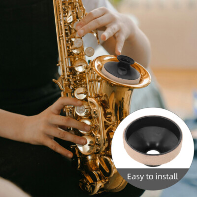 Sourdine ABS Léger Sourdine Pour Saxophone Alto - ABS Léger - Réduction Son 15-20% - Pratique Pour Répétition Silencio Sax Abs