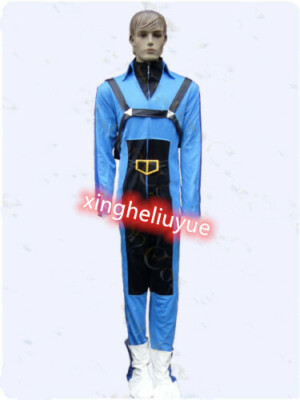 Macross Robotech Roy Fokker Flightsuit Cosplay Costume Custom Made