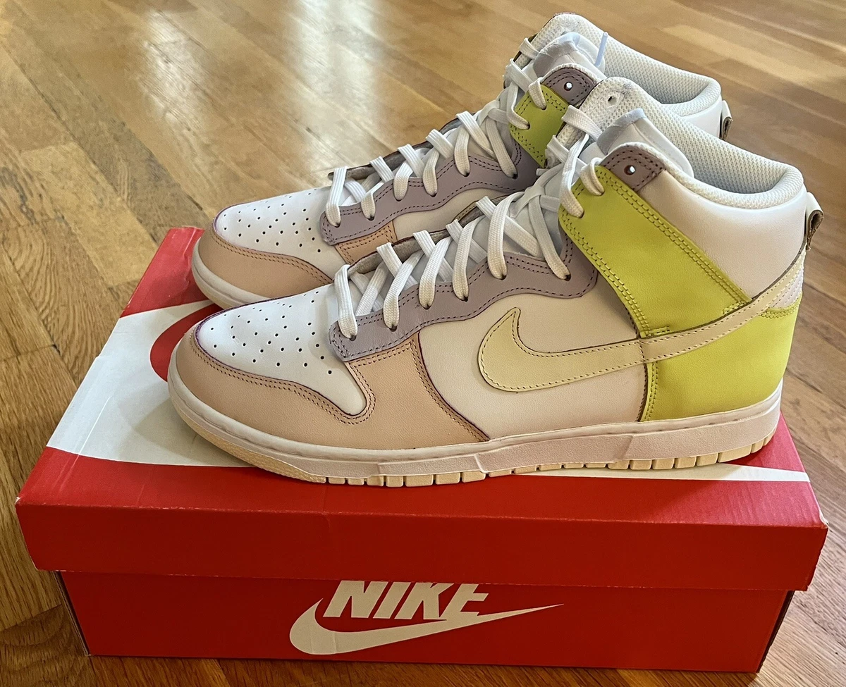 nike dunk high lemon twist