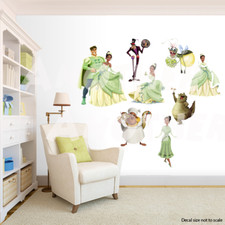 The Princess and the Frog - Princess Tiana Wall Decal Inspired 