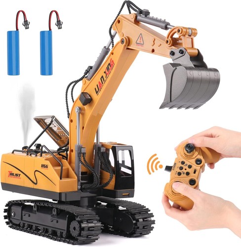 RC Ferngesteuerter Bagger Kettenbagger 2,4 GHz RC Bagger 680° Drehung Spielzeug
