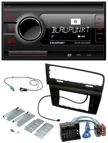 Blaupunkt MP3 Bluetooth DAB 2DIN SD USB Autoradio für VW Golf VII (ab 11/2012) - Bild 1 von 10