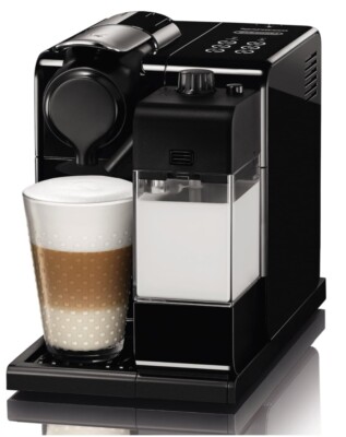 DeLonghi Nespresso Kapselmaschine Lattissima TOUCH Black, schwarz EN550B EN550.B