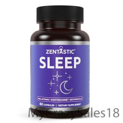 Zentastic Sleep Aid Non Habit Forming for Healthy Sleep 60ct