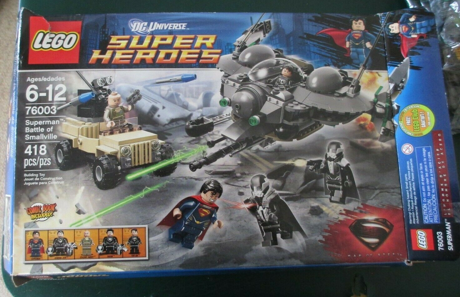lego superman battle of smallville