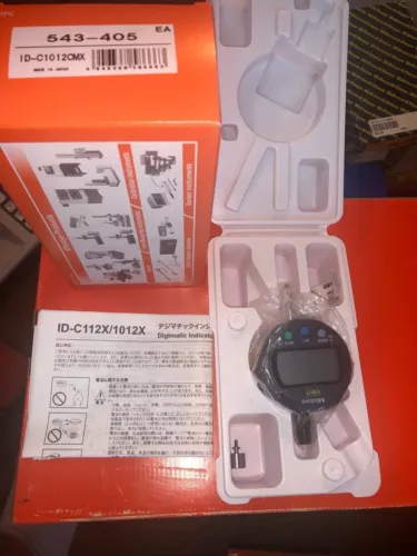 MITUTOYO DIGIMATIC INDICATOR NO. 543-405  NEW ID-C1012CMX .5-.0005" 12.7-0.01MM
