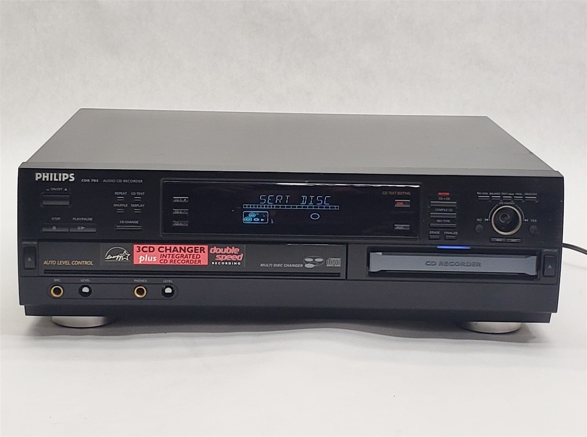 Philips CDR785/17 CDR-7853-CD Changer Recorder Integrated