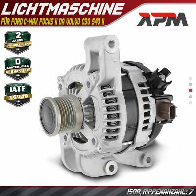 Lichtmaschine Generator 150A für Ford C-Max Focus II DA HCP Volvo C30 S40 II V50