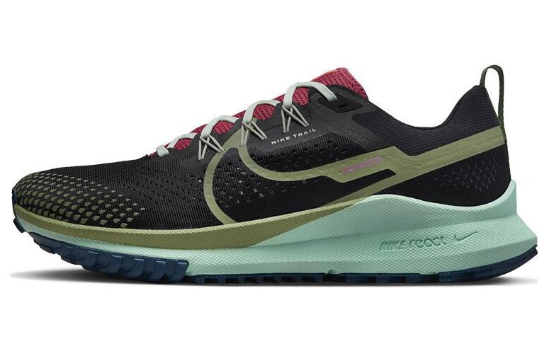 新品 未使用 タグ付き NIKE REACT PEGASUS TRAIL 4 Nike React Pegasus Trail 4 Black Alligator Mint 2022