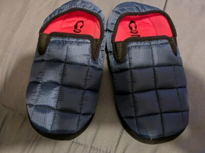 Coma Toes Slippers Ladies UK 5-6 M Navy Pink BNWOT Thermal