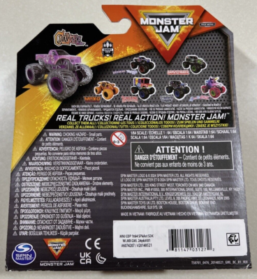 NEW 2024 Spin Master Monster Jam CHASE Series 39 Calavera Pink