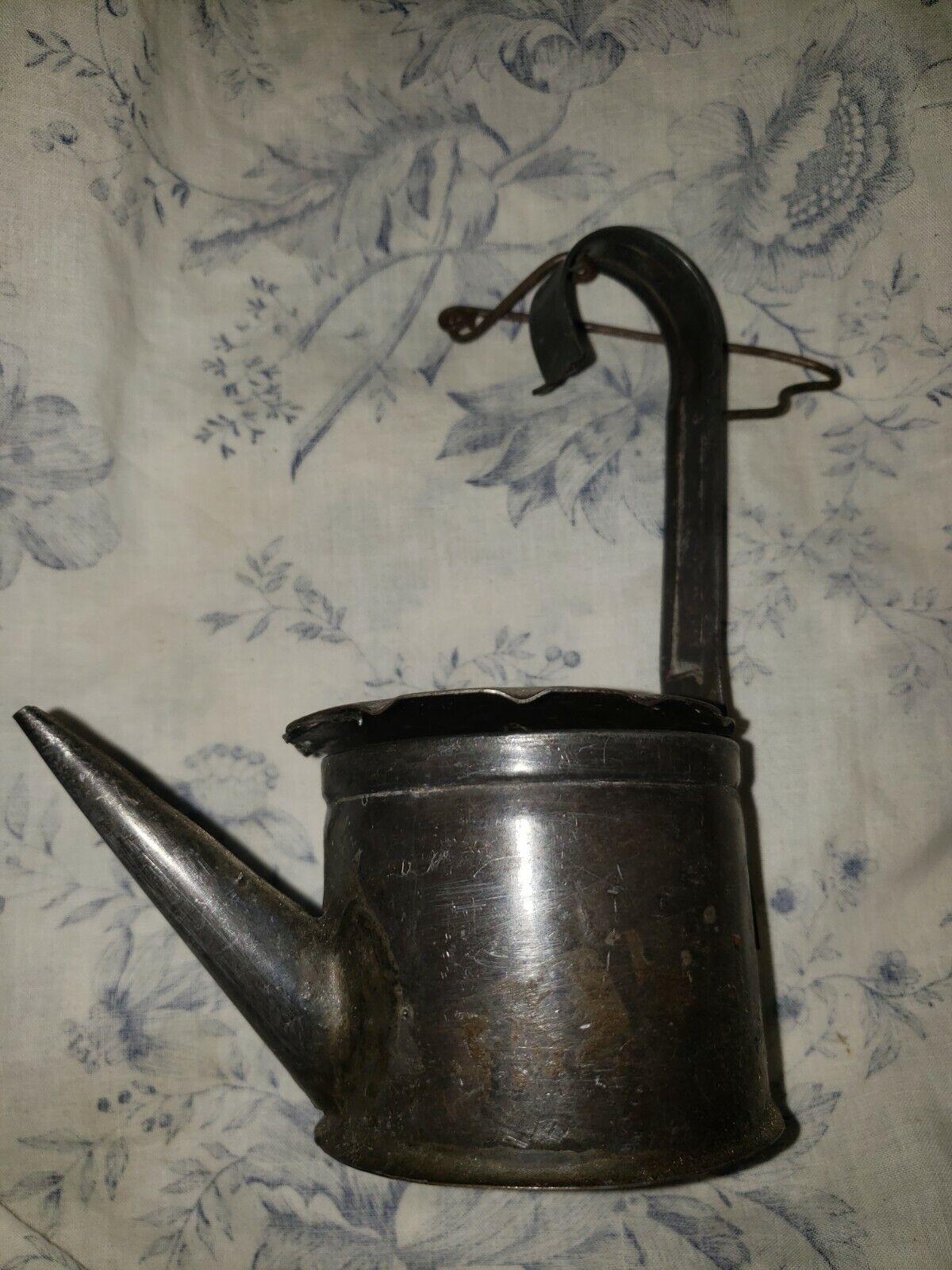 Early 19TH C. Betty Lamp w/spout