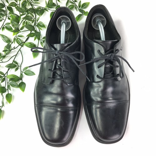 Leather Waterproof Dress Shoes Cap Toe 