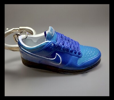 Nike Schlüsselanhänger Dunks Blue Lobster Low SB Trainer Sneaker 3D Keychain ohne Box