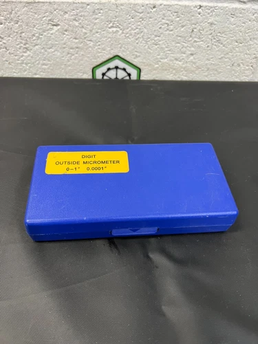 Mitutoyo 295-153 Micrometer 0-1” with 0.0001” Graduation, in Case
