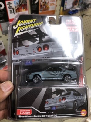 1.64 1999 NISSAN SKYLINE GT-R R34 RISING SUN    MJTOYS EXCLUSIVE
