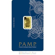 PAMP 2.5 Gram Gold Bar Minted 3425.49 per troy oz