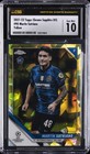2021-22 TOPPS CHROME SAPPHIRE UCL YELLOW #90 MARTIN SATRIANO CSG 10 GEM MINT