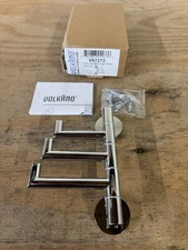 ICO Bath V67273 Lava Swivel Triple Robe Hook, Chrome *READ*