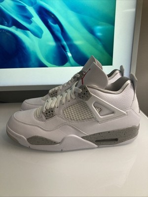 Size 11.5 - Jordan 4 Retro Mid White Oreo No Box     Black Cat Bred Thunder
