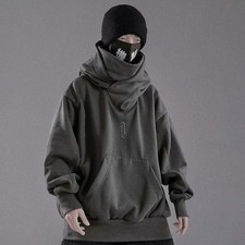 Men's Fashion Casual Hooded Sweatshirt Zipper Jacket Outerwear