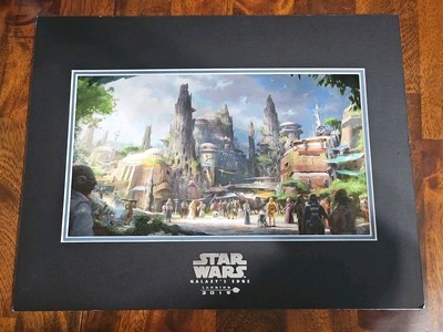 Star Wars Galaxy's Edge 2019 Print
