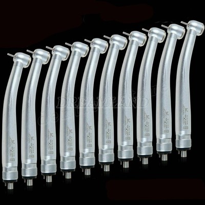 1-10 pcs Dental turbine Handstück High Fast Speed Push Button 4 Hole NEW