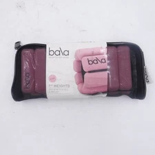 Set of 2 Bala Bangles 1lb Weights Adjustable Wearable Wrist & Ankle Weight