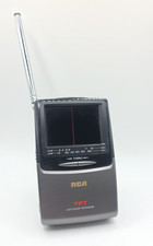 RCA 2.5" LCD Vintage Pocket TV Active Matrix 16-3052 Television w/ Manual Read