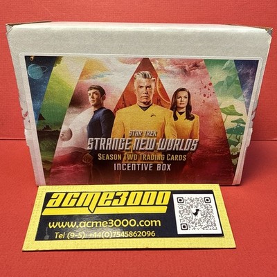 Star Trek STRANGE NEW WORLDS Season 2 - Sealed 12 Case Incentive Box