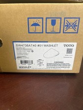 TOTO SW4736AT40 01 S7A Elongated Bidet Toilet Seat with EWATER