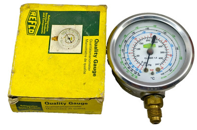 Refco MR-300-DS-R22 Hochdruck Bourdon Öl Druckmesser 7648601