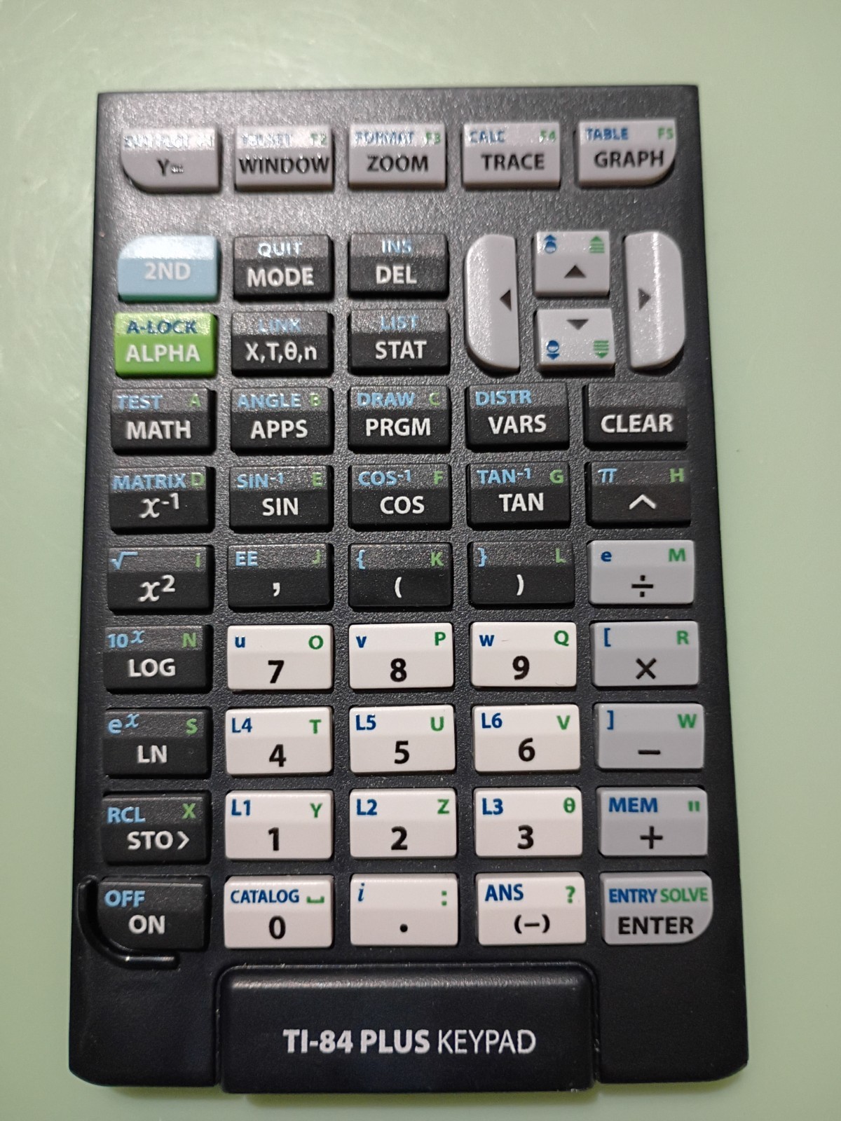 Texas Instruments TI-84 Plus Keypad. Keypad ONLY Good Used Condition