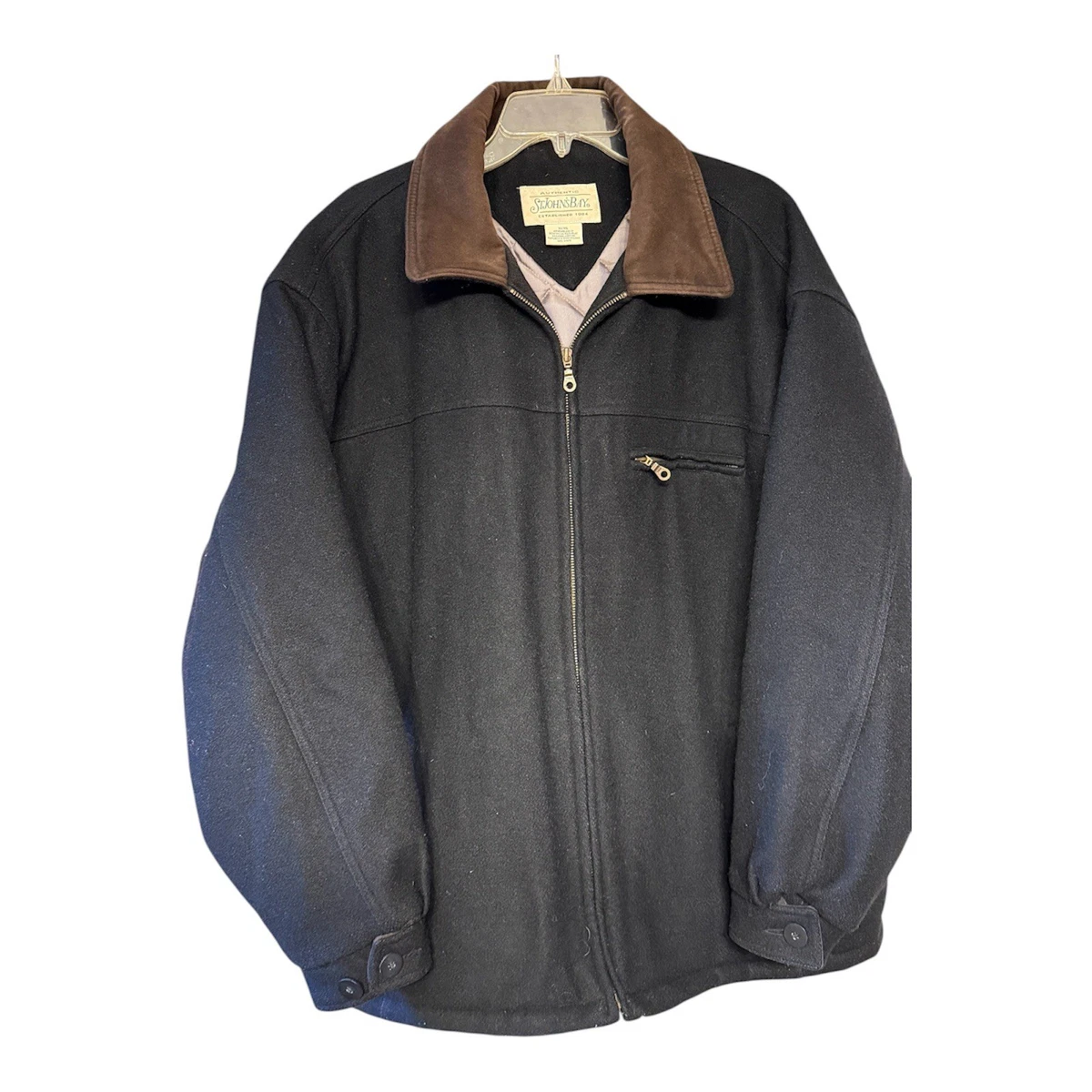 St. John's Bay Coats, Jackets & Vests for Wool Outer Shell Men for