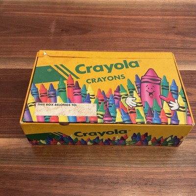 Vintage 1994 Binney & Smith Crayola Crayon Box Empty Box Only No Contents