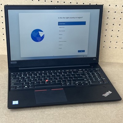Lenovo ThinkPad E580 i5-8250U 1.6GHz 16GB Ram 512GB SSD - Good