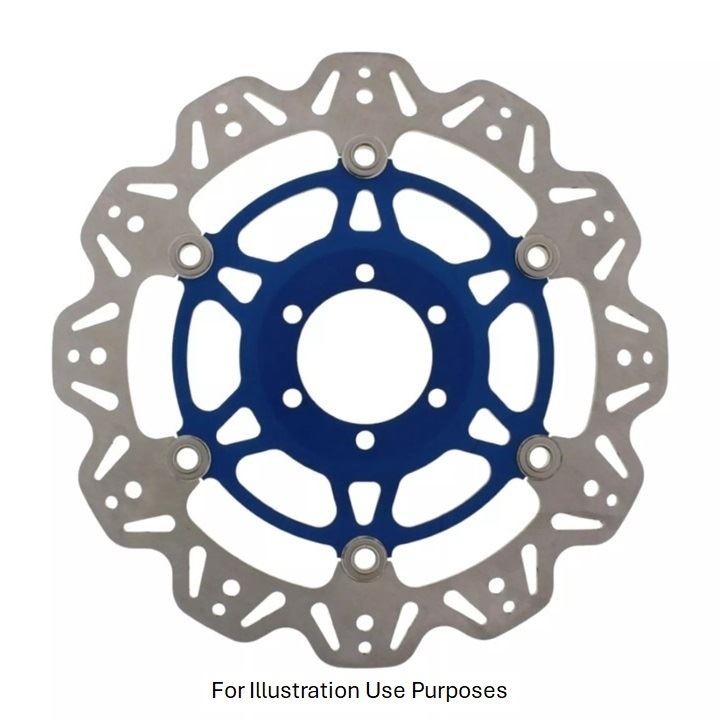 EBC Floating Vee Rotor Front Blue Hub - VR2001BLU