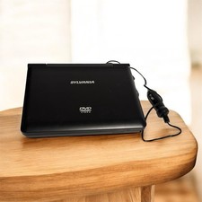Sylvania Portable DVD Player 7-inch Widescreen Color LCD Display Black