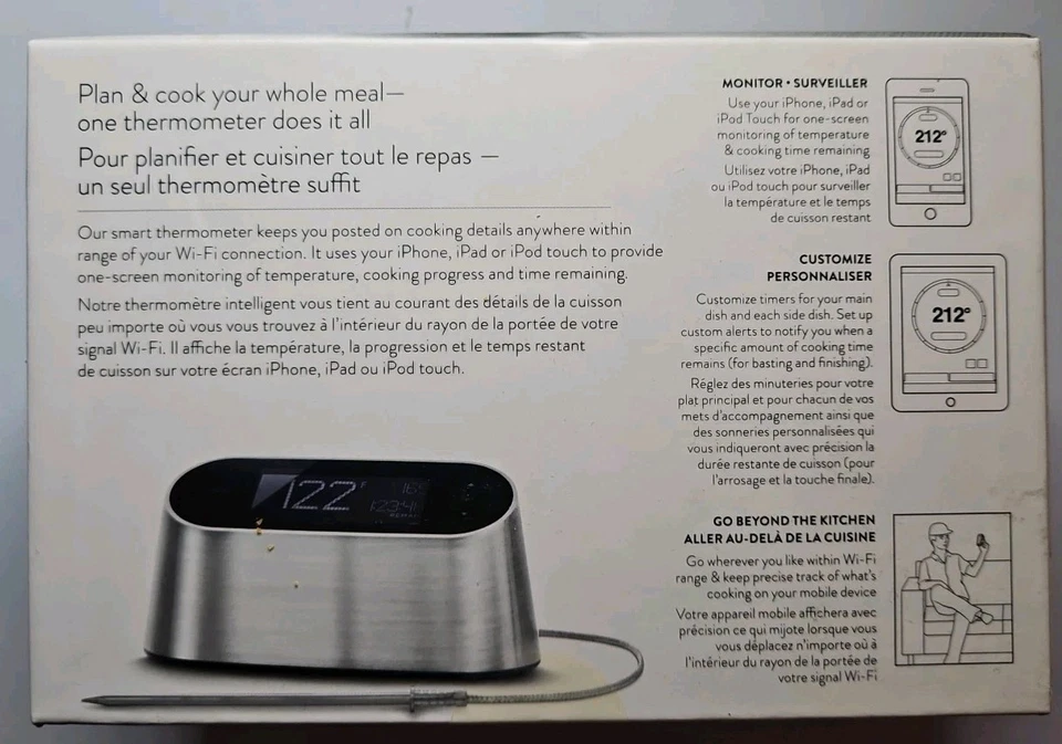 Termómetro inteligente para alimentos Williams-Sonoma E4 2013 Foto 2 de 3