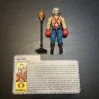 Gi Joe 3.75 Action Figure Big Boa 1987 Complete W/ Filecard L6