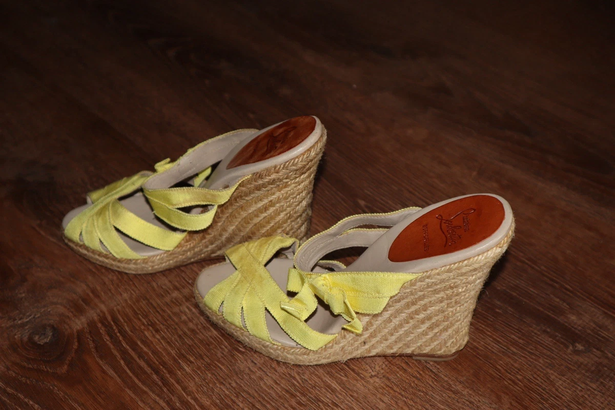 Christian Louboutin Yellow Shoes for Women for sale | eBay
