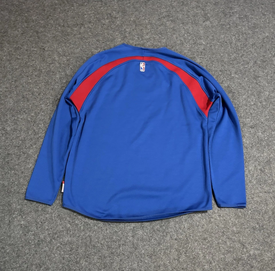 Suéter polar base térmica auténtico de los Detroit Pistons de la NBA talla M Foto 2 de 4