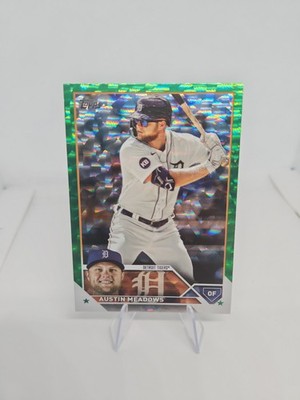 2023 Topps Series 1 - Austin Meadows #252 Green Foil /499