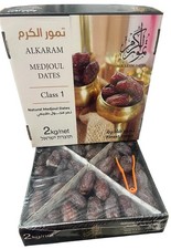 2kg Jumbo Medjool Dates Premium Fresh Jericho Palestine Alkaram Dates