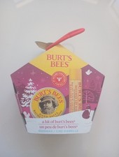 New Burt's Bees Lip Balm Hand Salve Gift Set-A Bit of Burt's Bees 100 natural